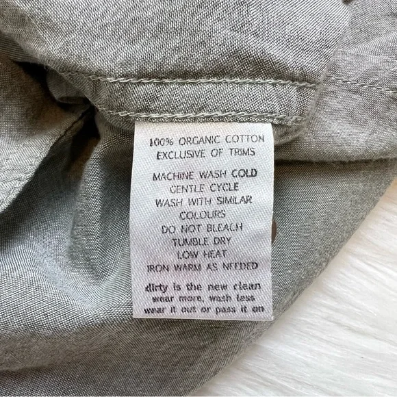 Toad & Co Izzy Long Sleeve Button Down Top. Size Medium. New With Tags. - Picture 9 of 10